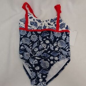 Tommy Bahama Girls One Piece Swimsuit